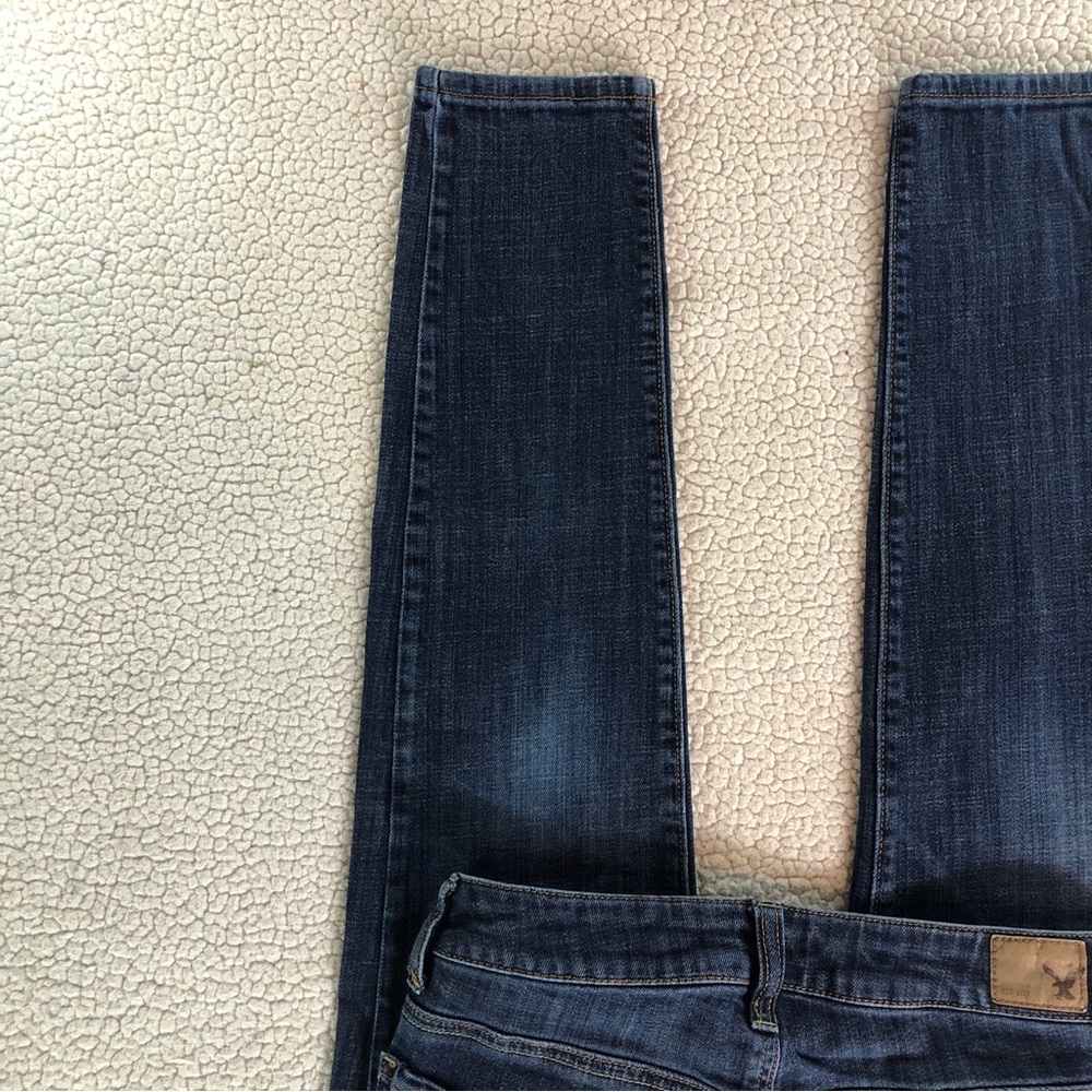 American Eagle Outfitters Women’s Hi-Rise Skinny Stretch Size 2 Regular Jeans - Picture 14 of 15